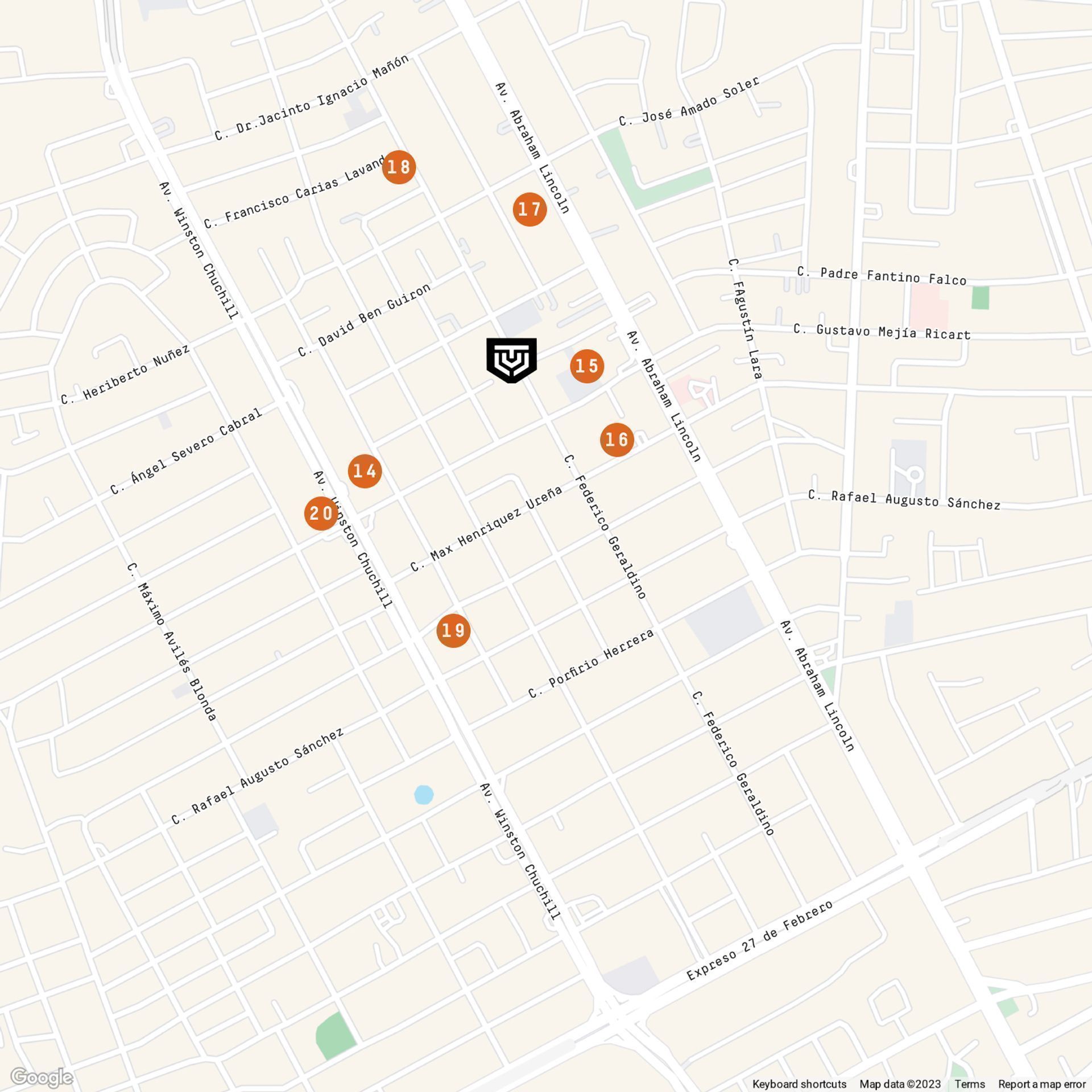 LIVIT_Apartamentos en venta en Santo Domingo_Mapa Servicios y comercio